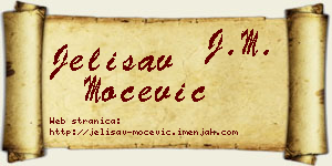 Jelisav Močević vizit kartica
